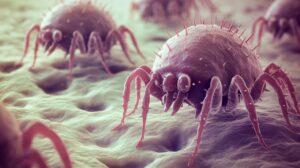 Boutons et allergies aux acariens : origine, traitement et impact du stress sur votre peau